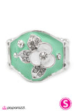 Paparazzi "Seagull Lily" Green Ring Paparazzi Jewelry