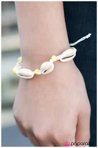 Paparazzi "SEAing Is Believing" Yellow Bracelet Paparazzi Jewelry