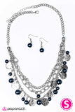 Paparazzi "SEAing Stars - Blue" necklace Paparazzi Jewelry