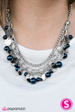 Paparazzi "SEAing Stars - Blue" necklace Paparazzi Jewelry