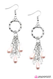 Paparazzi "Sealed With A Kiss" Pink Earrings Paparazzi Jewelry