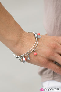 Paparazzi "Sea Seeker" Orange Bracelet Paparazzi Jewelry