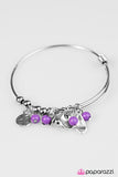 Paparazzi "Sea Seeker" Purple Bracelet Paparazzi Jewelry