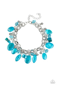 Paparazzi "Seashore Sailing" Blue Bracelet Paparazzi Jewelry