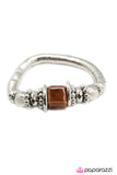 Paparazzi "Sea Siren - Brown" bracelet Paparazzi Jewelry