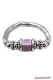 Paparazzi "Sea Siren - Purple" bracelet Paparazzi Jewelry
