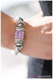Paparazzi "Sea Siren - Purple" bracelet Paparazzi Jewelry