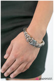 Paparazzi "Sea Siren - Silver" bracelet Paparazzi Jewelry