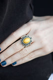 Paparazzi "Seasonal Sunshine" Yellow Ring Paparazzi Jewelry