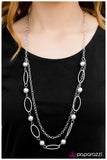 Paparazzi "Season Finale - Silver" necklace Paparazzi Jewelry