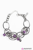 Paparazzi "Seasons Change" Purple Bracelet Paparazzi Jewelry