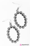Paparazzi "SEA You In My Dreams - Black" earring Paparazzi Jewelry