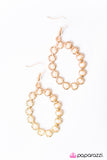 Paparazzi "SEA You In My Dreams - Gold" earring Paparazzi Jewelry