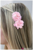 Paparazzi "Second Chance - Pink" hair clip Paparazzi Jewelry