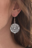 Paparazzi "Second Spring - White" earring Paparazzi Jewelry