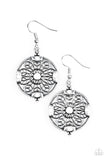 Paparazzi "Second Spring - White" earring Paparazzi Jewelry