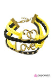 Paparazzi "Secret Admirer" Yellow Bracelet Paparazzi Jewelry