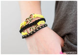 Paparazzi "Secret Admirer" Yellow Bracelet Paparazzi Jewelry