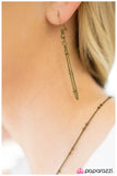 Paparazzi "Secret Love - Brass" necklace Paparazzi Jewelry