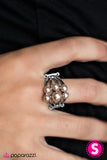 Paparazzi "Secretly A Mermaid - Brown" ring Paparazzi Jewelry