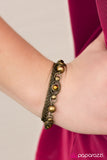 Paparazzi "Seeing Eye to Eye - Brass" bracelet Paparazzi Jewelry