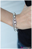 Paparazzi "Seeing Eye to Eye - White " bracelet Paparazzi Jewelry