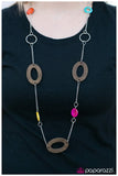 Paparazzi "See the Distinction?" Multi Necklace & Earring Set Paparazzi Jewelry