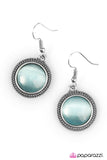 Paparazzi "See You MOON - Blue" earring Paparazzi Jewelry