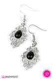 Paparazzi "Seize The Moment" Black Earrings Paparazzi Jewelry