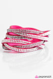 Paparazzi "Send In The Sparkle!" Pink Wrap Bracelet Paparazzi Jewelry