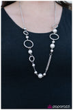 Paparazzi "Serendipitous - White" necklace Paparazzi Jewelry