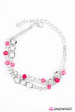 Paparazzi "Serene Horizons" Pink Bracelet Paparazzi Jewelry