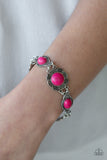 Paparazzi "Serenely Southern" Pink Bracelet Paparazzi Jewelry