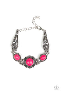 Paparazzi "Serenely Southern" Pink Bracelet Paparazzi Jewelry