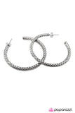 Paparazzi "Serpentine" Silver Earrings Paparazzi Jewelry