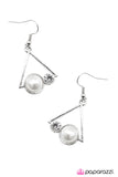 Paparazzi "Set Sail" White Earrings Paparazzi Jewelry