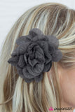 Paparazzi "Setting the Tone - Silver" hair clip Paparazzi Jewelry