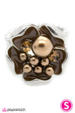 Paparazzi "Settle In - Brown" ring Paparazzi Jewelry