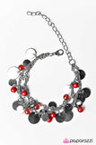 Paparazzi "Shake It, Dont Break It - Red" bracelet Paparazzi Jewelry