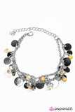 Paparazzi "Shake It, Dont Break It - Yellow" bracelet Paparazzi Jewelry