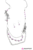 Paparazzi "Shake It Off - Purple" necklace Paparazzi Jewelry