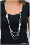 Paparazzi "Shake It Off - Purple" necklace Paparazzi Jewelry