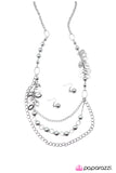 Paparazzi "Shake It Off - Silver" necklace Paparazzi Jewelry