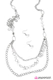 Paparazzi "Shake It Off - White" necklace Paparazzi Jewelry