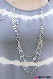 Paparazzi "Shake It Off - White" necklace Paparazzi Jewelry