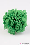 Paparazzi "Shake Your Pom-Pom - Green" hair clip Paparazzi Jewelry