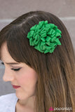 Paparazzi "Shake Your Pom-Pom - Green" hair clip Paparazzi Jewelry