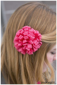 Paparazzi "Shake Your Pom-Pom - Pink" hair clip Paparazzi Jewelry