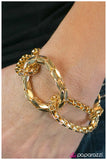 Paparazzi "Shameless" Gold Bracelet Paparazzi Jewelry