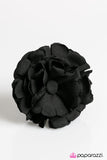 Paparazzi "Shame On You - Black" hair clip Paparazzi Jewelry